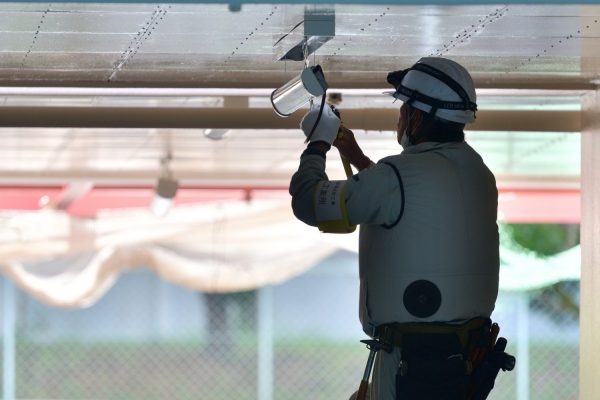 三重県にある工場の電気設備工事